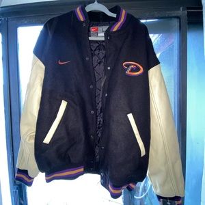 MLB Nike Diamond Backs Letterman Jacket Large